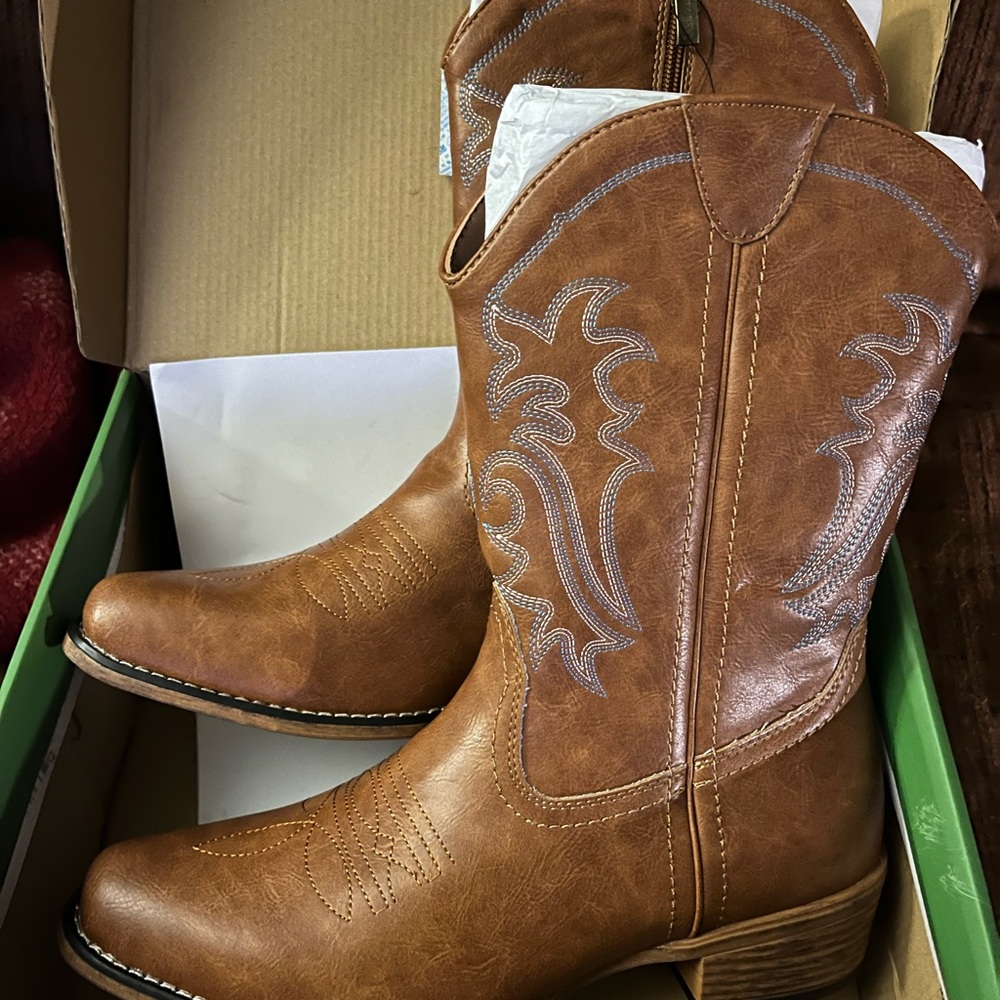 Jeossy women’s cowboy boots